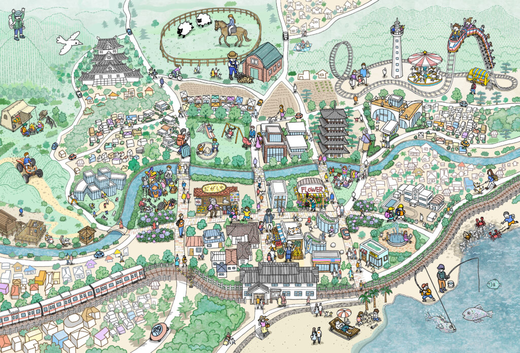 マップイラスト